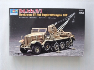 TRUMPETER 1/72 07251 Sd.Kfz 9/1 WITH CRANE